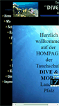 Mobile Screenshot of dive-and-more.de